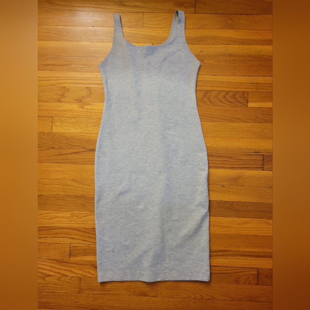 Zara large bodycon Gray dress
